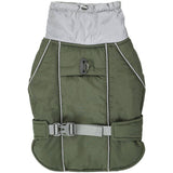 Waterproof Warm High Collar Reflective Dog Thickened Jacket