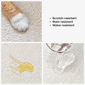 Waterproof Teddy Fleece Non-Slip Straight Couch Cover
