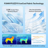 Cooling Travel Bolster Safety Back Seat Large Dog Car Seat Bed - Chill Rover