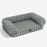 Cream Fluffy Comfort Orthopedic Dog and Cat Sofa Bed