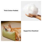 Deluxe Water-repellent Faux Leather Bolster Dog Mat Couch Cover