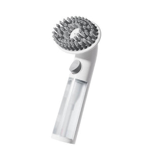 2 In 1 Shampoo Dispenser & Massage Frother Dog Bath Brush