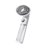 2 In 1 Shampoo Dispenser & Massage Frother Dog Bath Brush