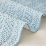 Wheat Pattern Textured Cooling Ice Silk Anti-Slip Couch Cover