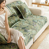 All-Season Cooling Pastoral Floral Couch Cover