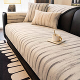 Chenille Textured Pattern Anti-Slip Scratch-Resistant Couch Cover