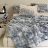 Faux Fur Luxury Thick Plush Pet Throw Blanket Human Blanket