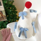 Christmas Tree Large Bowknot Decoration Multi-functional Home Sofa Pillow