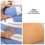 Cotton Full-Surround Dog & Cat Sofa Bed with Pillow