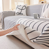Geometric Pattern Multi-Color Sofa Cover - Modern Design for a Stylish Home