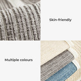 Waterproof Antimicrobial Simple Chenille Fabric Anti-scratch Couch Covers