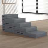 Waterproof Washable PU Leather Modular Multi-Level Pet Stairs