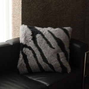Zebra Thickened Fluffy Fur Bed Sheet Set