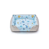 Cartoon Soft Neck Guard Dog Bed