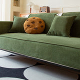 Chic Corduroy Sofa Protector Anti-slip Couch Cover
