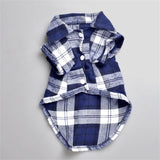 Classic Plaid Dog Shirt - Cozy and Stylish for Every Occasion