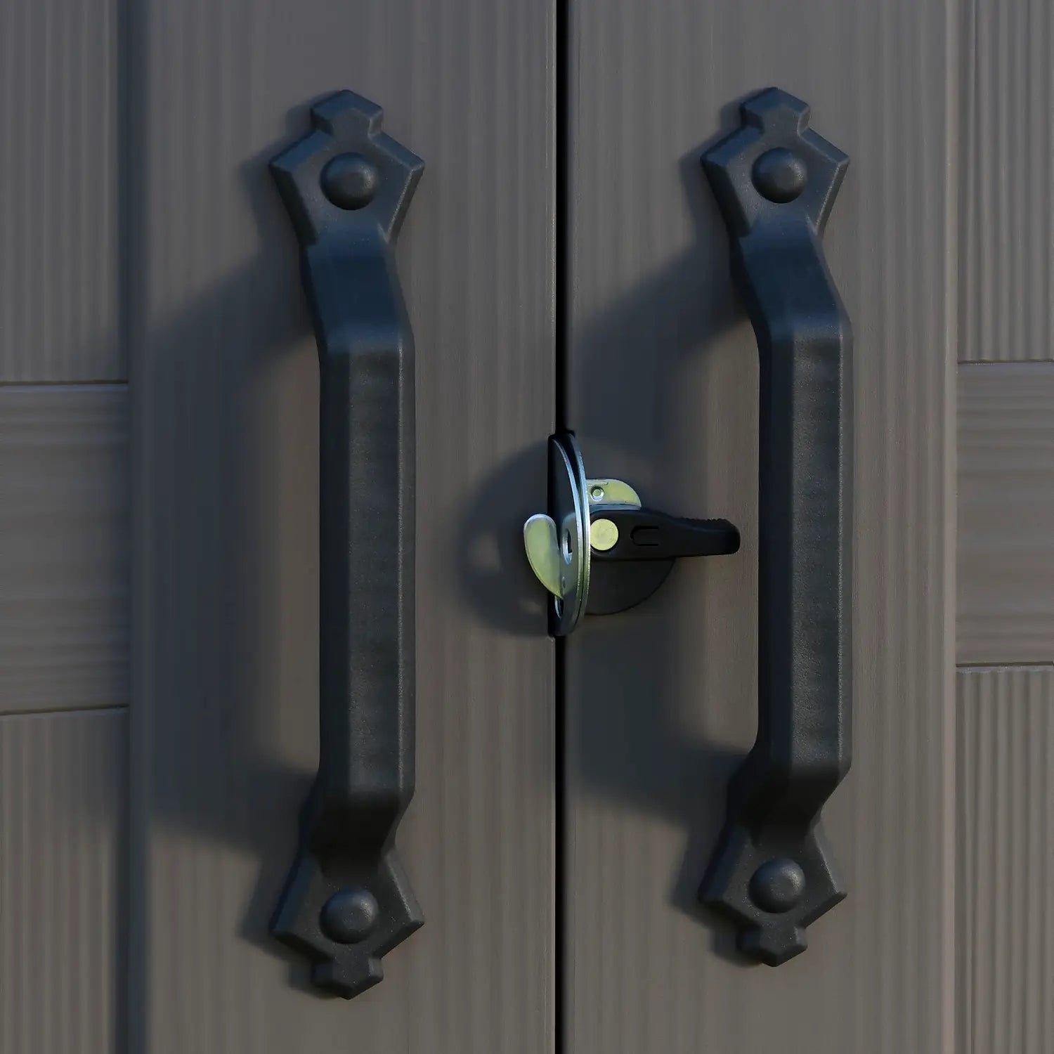 Keter 8’x6′ Factor Heavy Duty Plastic Garden Shed – Beige - Image 8