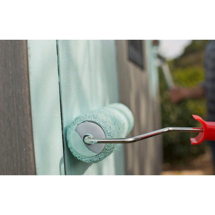 Keter 11’x 7.5′ Oakland Heavy Duty Plastic Shed – Grey Single Entrance - Image 8