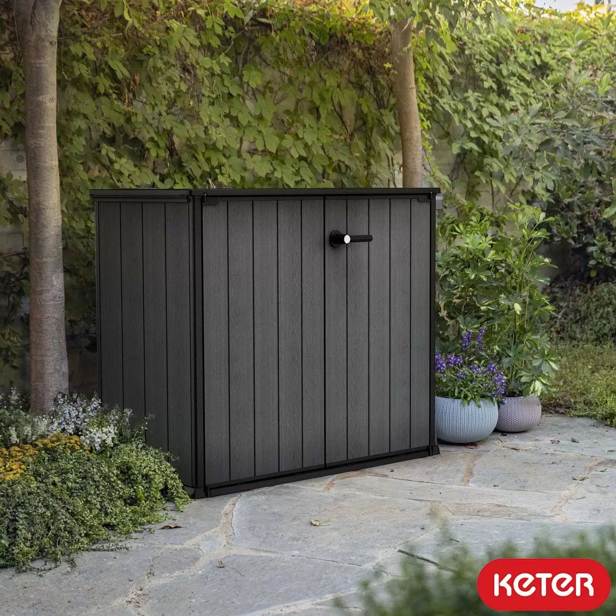 Keter Cortina Bella 4′ x 2′ Plastic Vertical Storage Shed - Image 2