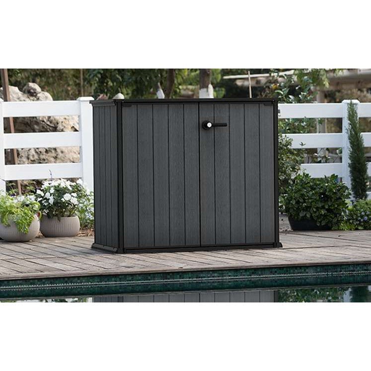 Keter Cortina Bella 4′ x 2′ Plastic Vertical Storage Shed - Image 6