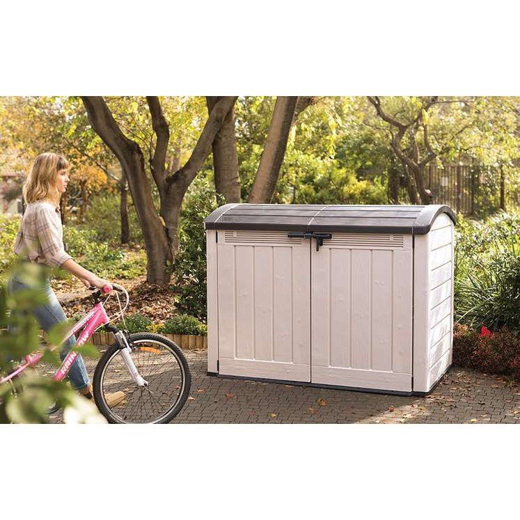 Keter 5.5′ x 3.5′ Store It Out Ultra Plastic Shed - Image 3
